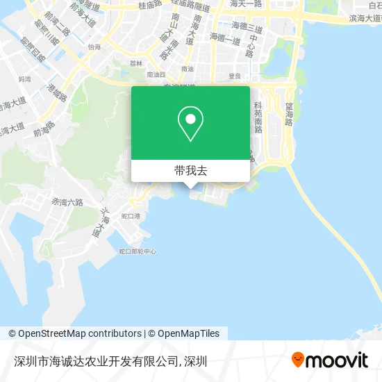 深圳市海诚达农业开发有限公司地图