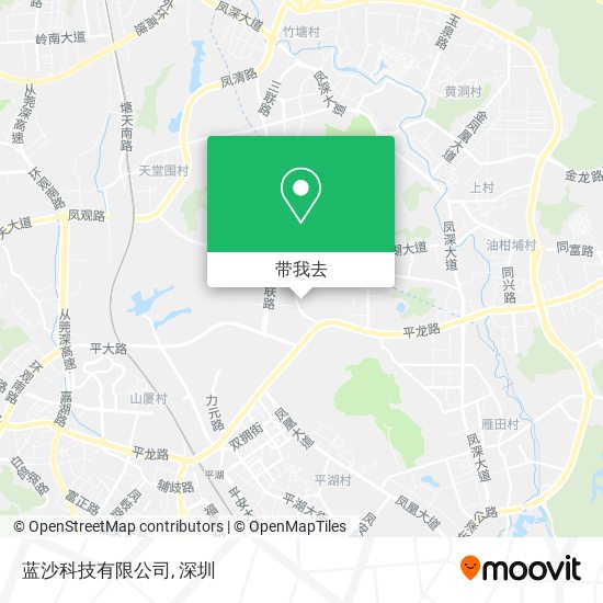 蓝沙科技有限公司地图