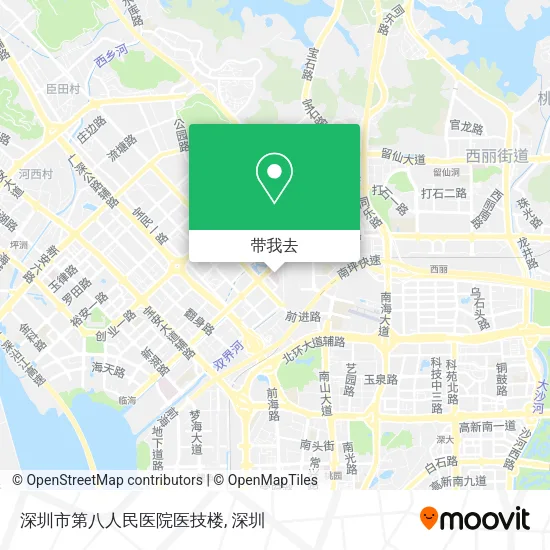 深圳市第八人民医院医技楼地图