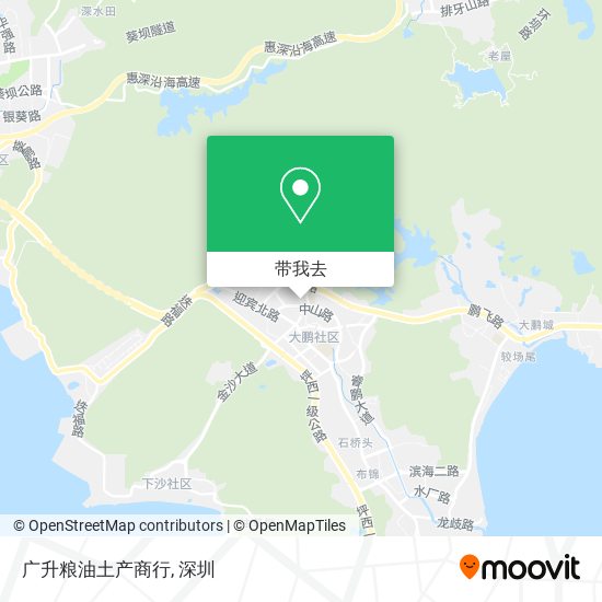 广升粮油土产商行地图