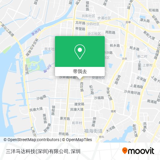 三洋马达科技(深圳)有限公司地图