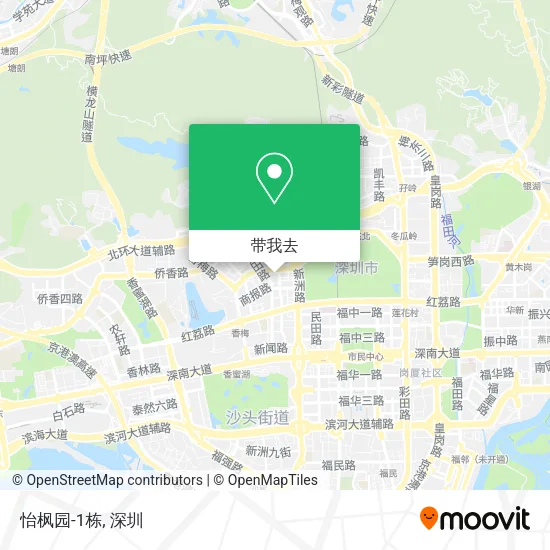 怡枫园-1栋地图