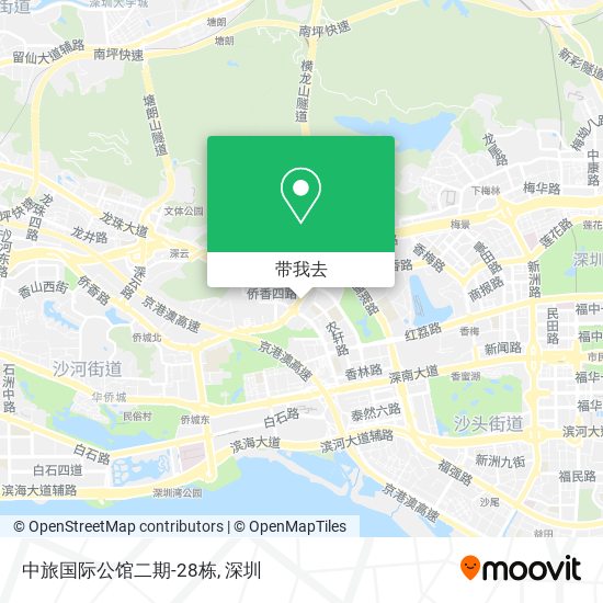 中旅国际公馆二期-28栋地图