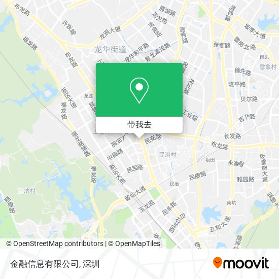 金融信息有限公司地图