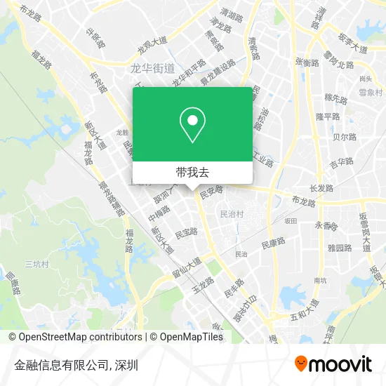 金融信息有限公司地图