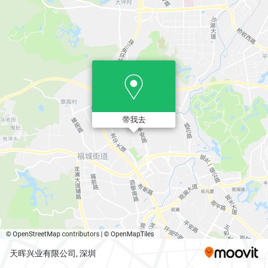 天晖兴业有限公司地图