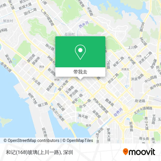 和记(168)玻璃(上川一路)地图