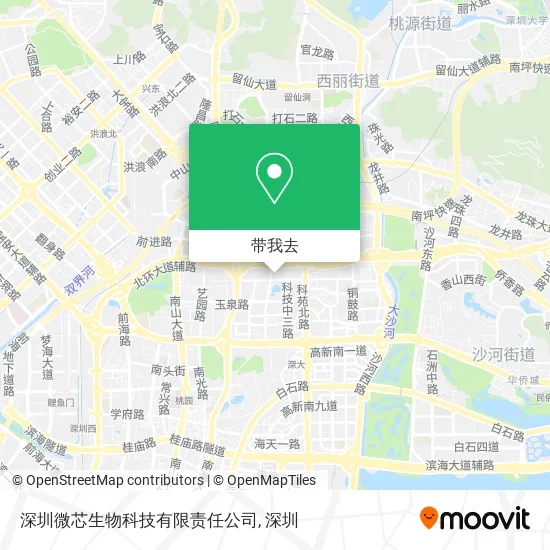 深圳微芯生物科技有限责任公司地图