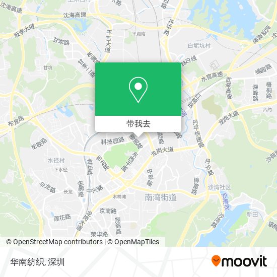 华南纺织地图
