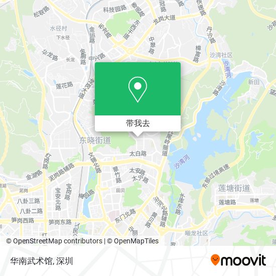 华南武术馆地图