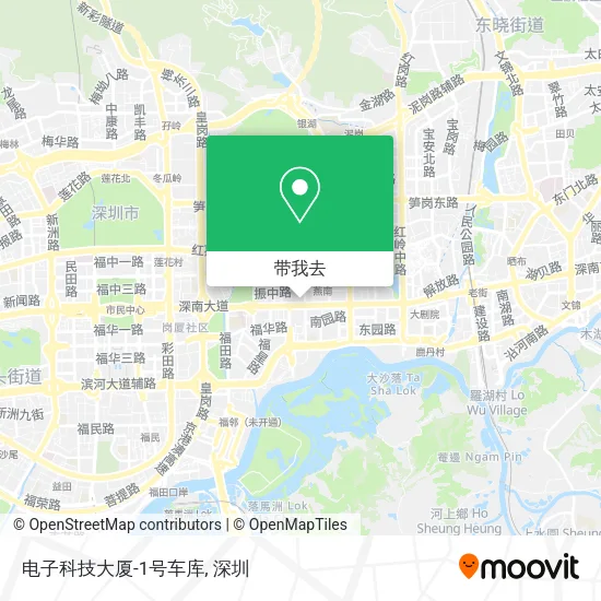 电子科技大厦-1号车库地图