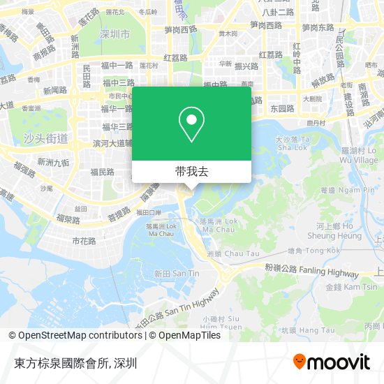 東方棕泉國際會所地图