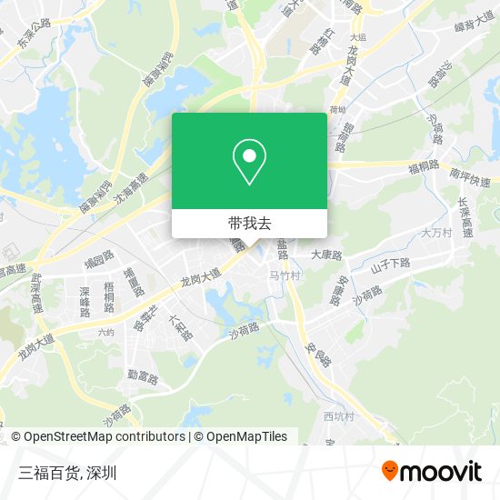 三福百货地图