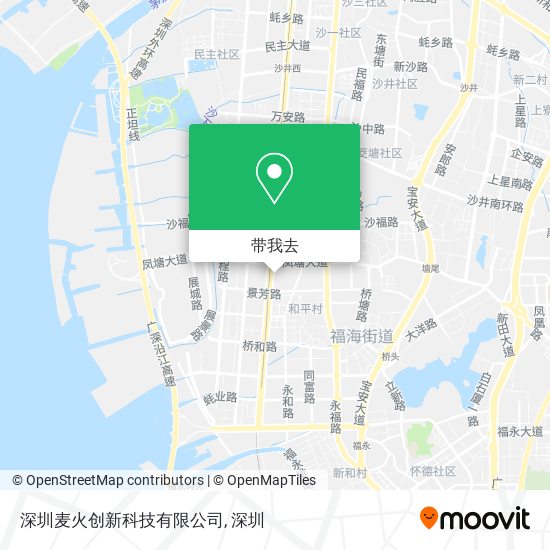 深圳麦火创新科技有限公司地图