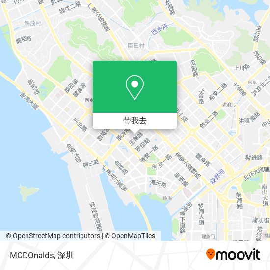 MCDOnalds地图