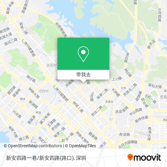 新安四路一巷/新安四路(路口)地图