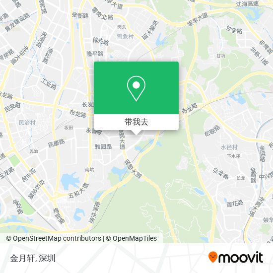 金月轩地图