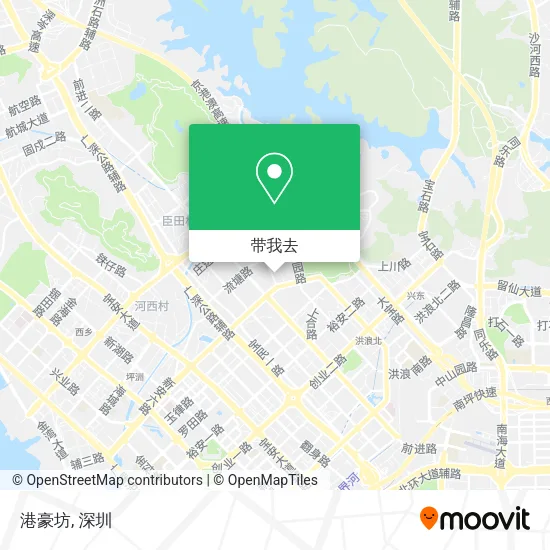 港豪坊地图
