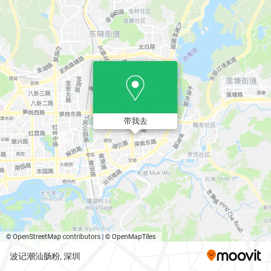 波记潮汕肠粉地图