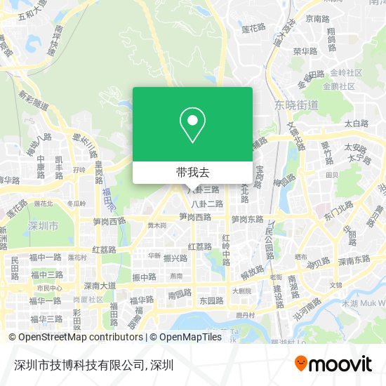 深圳市技博科技有限公司地图