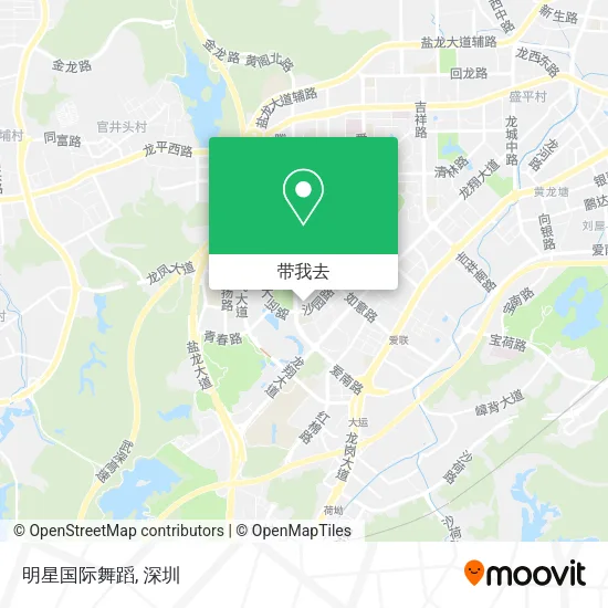 明星国际舞蹈地图