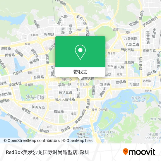 RedBox美发沙龙国际时尚造型店地图