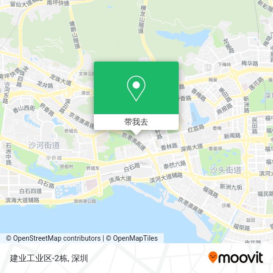 建业工业区-2栋地图