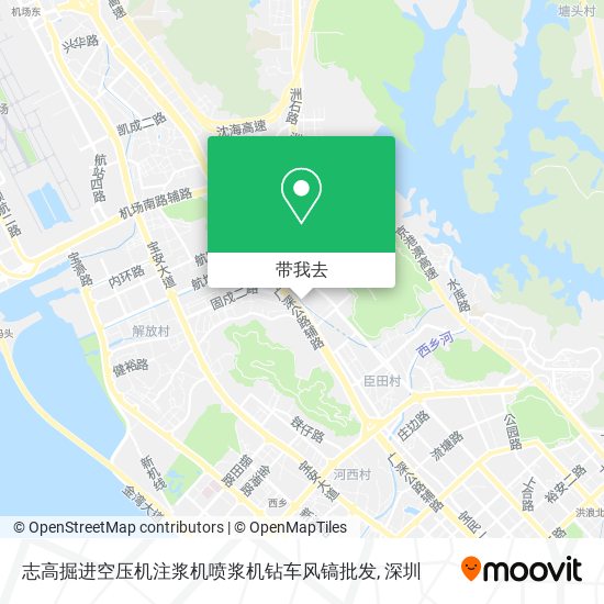 志高掘进空压机注浆机喷浆机钻车风镐批发地图