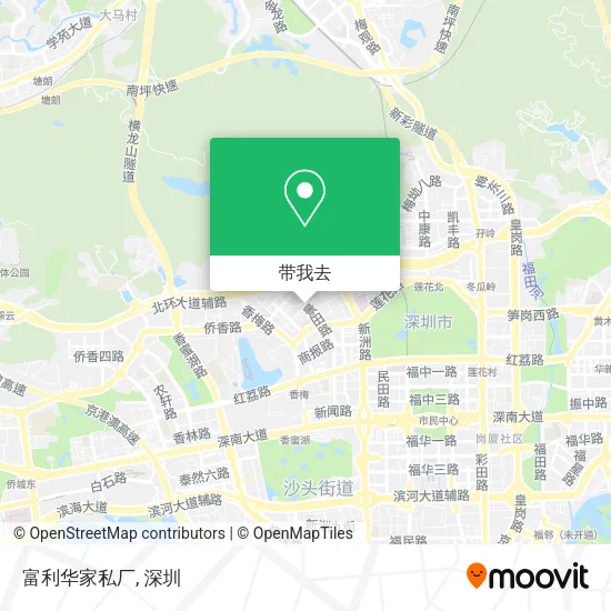 富利华家私厂地图