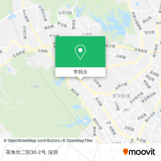 茶角坎二区30-2号地图