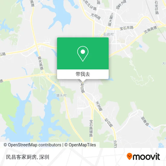民昌客家厨房地图