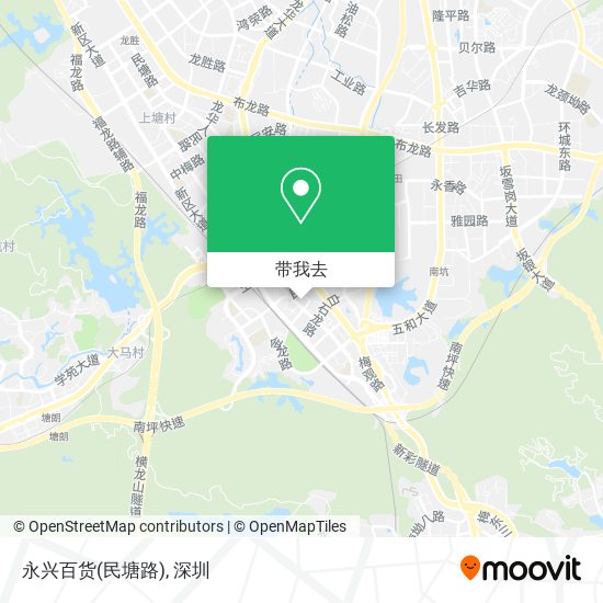 永兴百货(民塘路)地图