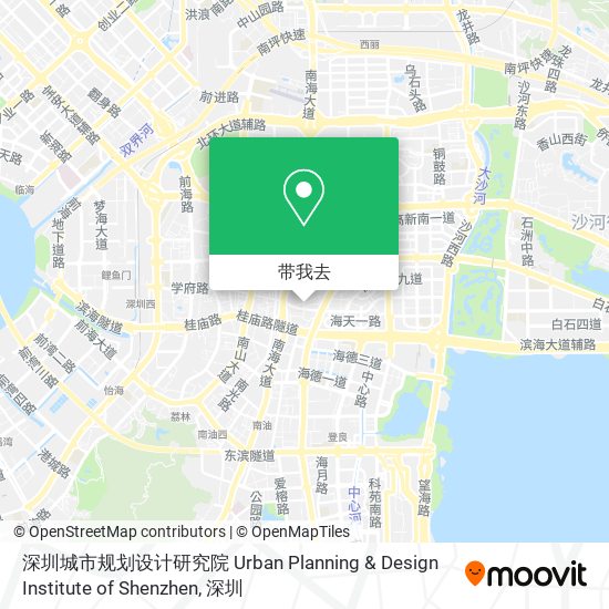 深圳城市规划设计研究院 Urban Planning & Design Institute of Shenzhen地图