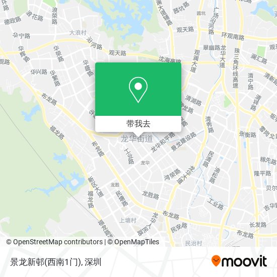 景龙新邨(西南1门)地图