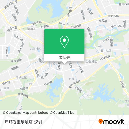 坪环香宝纸烛店地图