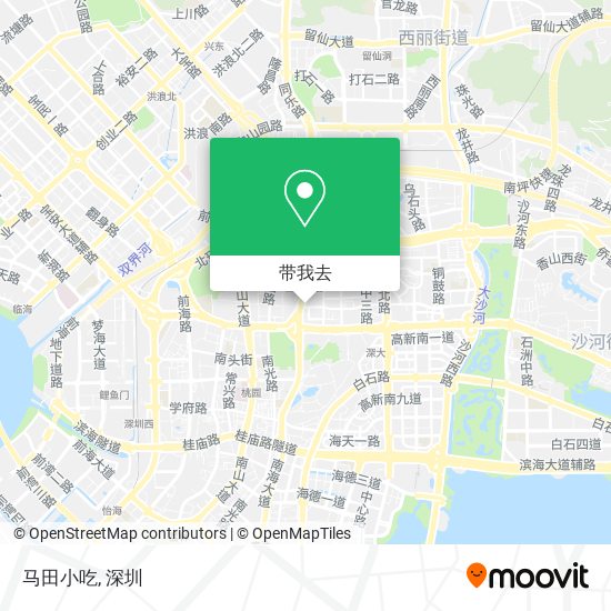 马田小吃地图