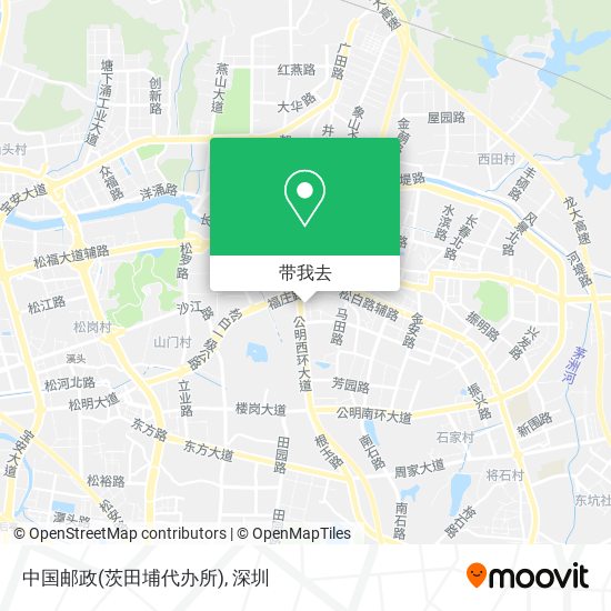 中国邮政(茨田埔代办所)地图