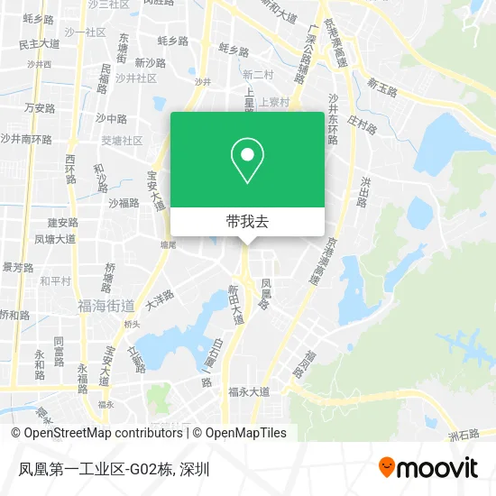 凤凰第一工业区-G02栋地图