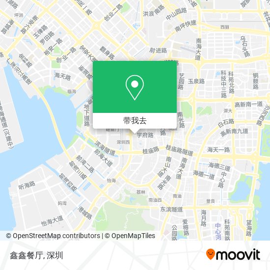鑫鑫餐厅地图