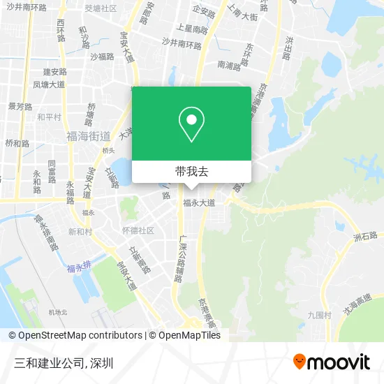 三和建业公司地图