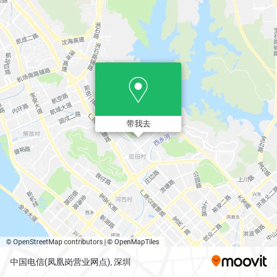 中国电信(凤凰岗营业网点)地图