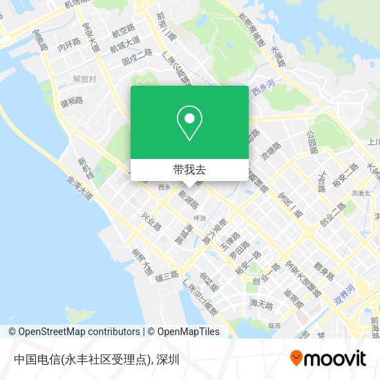 中国电信(永丰社区受理点)地图
