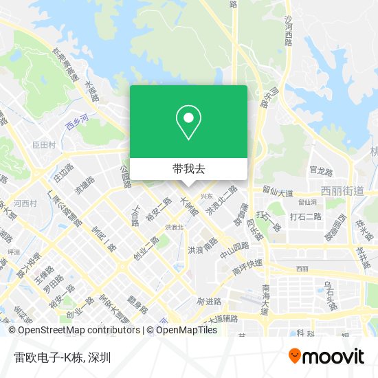 雷欧电子-K栋地图