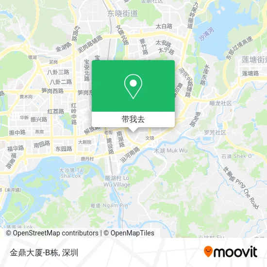 金鼎大厦-B栋地图
