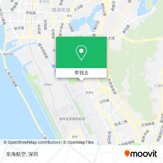 东海航空地图