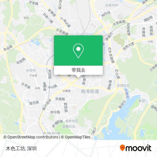 木色工坊地图