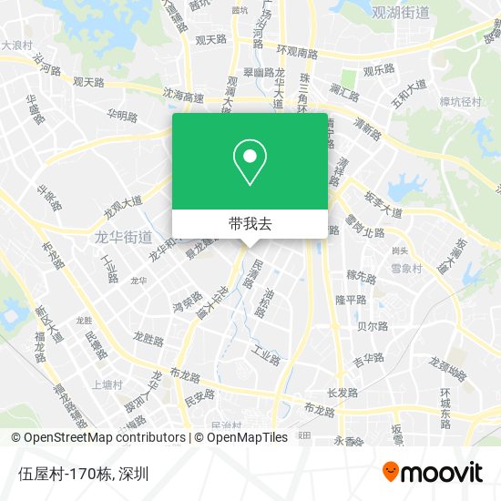 伍屋村-170栋地图
