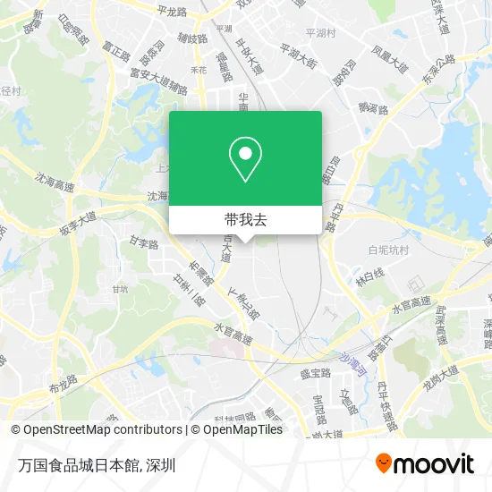 万国食品城日本館地图