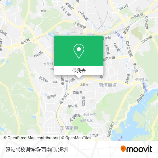 深港驾校训练场-西南门地图
