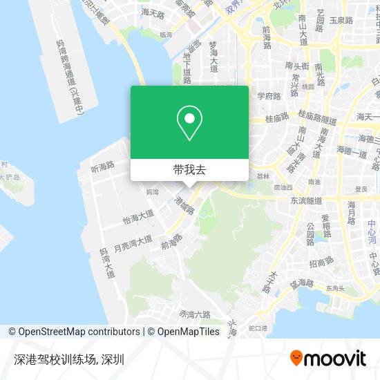深港驾校训练场地图